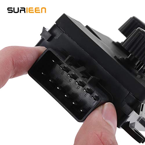 Replaces 12450166 for Driver Side 8-Way Power Seat Switch, Front Left Adjustment Recline Recliner Switch Fits for 1999-2006 Cadillac Escalade Avalanche Silverado Suburban Tahoe Sierra Yukon Hummer H2 - Thumbnail 6