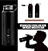 Iron Flask - 32 Oz, 3 Lids, Vacuum Insulated Stainless Steel Water Bottle, Hot & Cold, Wide Mouth, Nalgene, Double Walled, Simple Thermo Modern Travel Mug, Hydro Canteen Powder Coated