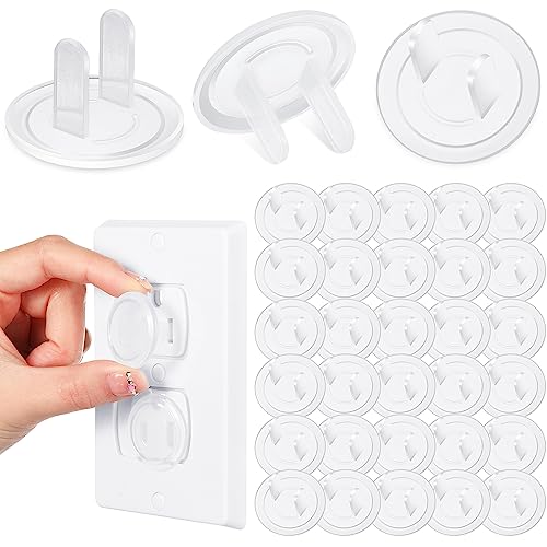 Thyle 750 Pcs Outlet Covers Bulk Child Baby Proofing Plug Covers for Electrical Outlets Easy Install Socket Sturdy Safe Secure Baby Proofing Kit for Home Office Bulk