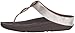 FitFlop Women's Pierra Flip Flop, Pale Gold, 7 M US