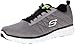 Skechers Men's Synergy Power Switch Memory Foam Athletic Training Sneaker,Light Grey/Black,10.5 M US