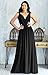 KOH KOH Womens Long Sleeveless Flowy Bridesmaid Cocktail Evening Gown Maxi Dress