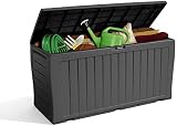Keter Marvel+ 270L Garden Storage Box Outdoor Fade Free Weather Resistant view 2