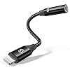 Syncwire Adapter voor iPhone Lightning naar 3,5mm Jack – [Apple MFi-gecertificeerd] Compatibel met iPhone 11 Pro Max/Xs…