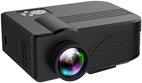 Smart Projector Mini LED Video Projector Support PC AV TV VGA USB HDMI for Office Business Home Use