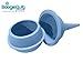 BoogieBulb Baby Nasal Aspirator & Booger Sucker - The First True Cleanable & Reusable Baby Nasal Bulb Syringe - Hospital Medical Grade Nose Suction - BPA FREE Snot Sucker (2 Ounce with Brush)