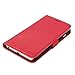 iPhone 6 Plus Case, LK [Stand Feature] iPhone 6 Plus Wallet Case, PU Leather Case Flip Cover + Screen Protector & Stylus for iPhone 6 Plus (Red)