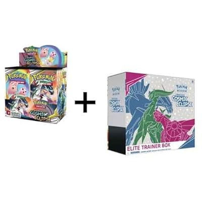 cosmic eclipse booster box amazon Amazon.com: Pokemon Trading Card Game: Sun & Moon (SM12) Cosmic Eclipse  Booster Box : Toys & Games main image 1