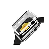 GBSELL Ultra-Slim Electroplate PC Hard Case Cover For Apple Watch Series 2 42mm (Sliver)