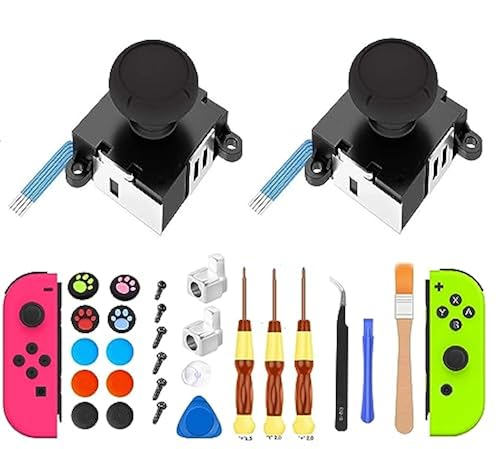 2023 New Version]Joycon Joystick Replacement Pack 3D Analog
