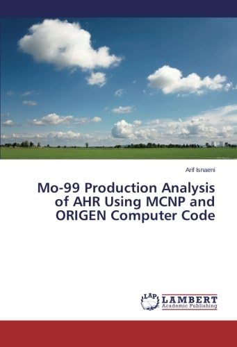 Mo-99 Production Analysis of AHR Using MCNP and ORIGEN Computer Code