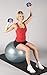 j/fit 65cm Stability Exercise Ball (Pearl White)