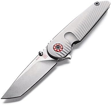 FALCO Flipper Knife with Tritium M390 Steel Tactical Folding Pocket Knives