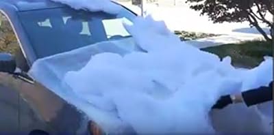 One size fit all snow cover for compact car, full size car, truck, SUV, and minivan