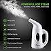 TERUN Steamer for Clothes, Handheld Clothers Steamer 60 Seconds Fast Heat Up Fabric Steamer for Travelling with Auto Shut Off