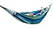 Airblasters Double Wide Hammock Cotton Fabric Travel Camping Hammock 2 Person (Blue)