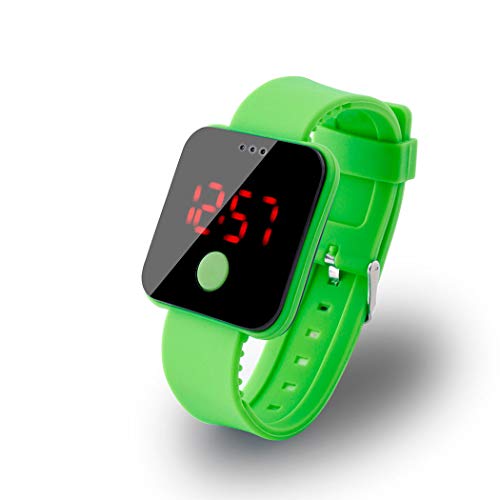 FANEO Unisex Electronic LED Wrist Watches Fashion Ultra-Thin Large-Screen Wristwatch Bracelet Bangl