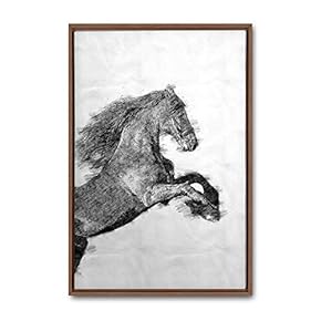 Framed Canvas Wall Art Animals, Flowers, Birds Canvas Prints Home Artwork Decoration for Living Room, Bedroom - 16x24 inches