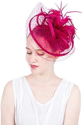 Outing Hats Women S Elegant Fascinators Hat Headband Bridal