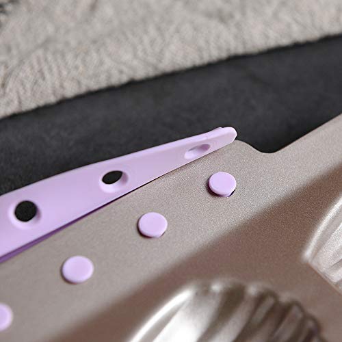 Bakerdream Nonstick Madeleine Pan Chocolate Mold Baking Pan for Sponge Cake Shells Madeleine Cookie Pan, 12-Cup - Thumbnail 4