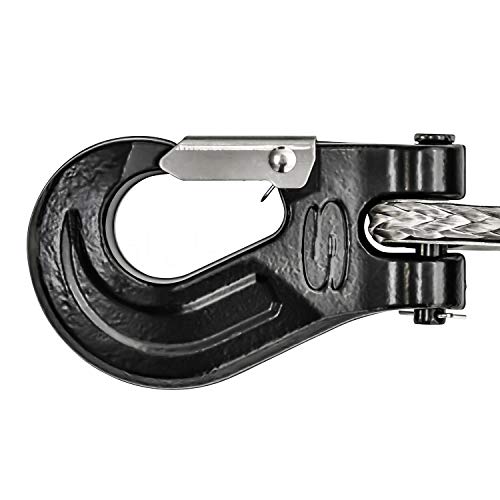 Superwinch 1710201 SX10SR 12V DC Winch 10,000 lb/4,536 kg Single Line Pull with Hawse Fairlead, 3/8in x 80ft Synthetic Rope, Corded Handheld and Wireless Remote - Image 6