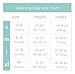 aden + anais Baby Sleeping Bag, 100% Cotton Muslin, Wearable Swaddle Blanket for Girls & Boys, Newborn Sleep Sack, Breathable & Lightweight, TOG Rating 1.0, Paper Tales- Alpha, 0-6 Months