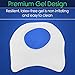 VIVEsole Toe Spreaders for Feet (8 Pack) - Silicone Spacers for Women & Men - Gel Separators for Bunions, Overlapping Toes, Pain Relief - Orthotic Dividers for Athletes, Alignment & Corrector