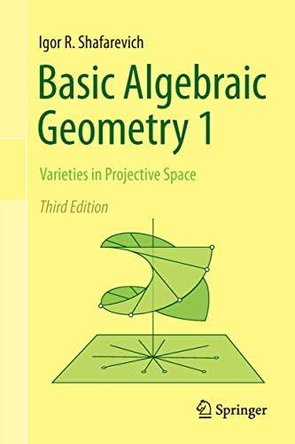 Amazon.com: Basic Algebraic Geometry 1: Varieties in Projective