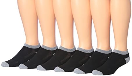 James Fiallo Men's 6-Pairs Low Cut Athletic Sport Socks