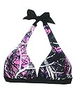 Moon Shine Camo Muddy Girl Swimwear Halter Top