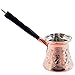 Copper Turkish Coffee Pot Cezve Stovetop Coffee Maker Ibrik Briki Jazwa Jazva