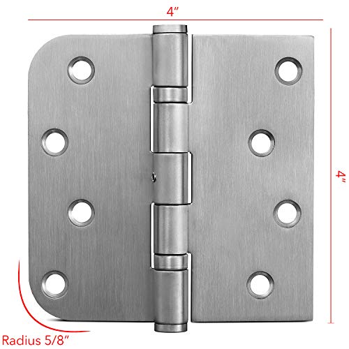 KS Hardware Stainless Steel Ball Bearing NRP Door Hinges Heavy Duty