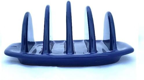 Hand Made Cobalt Betty Teapot Toast Rack in Cobalt Blue