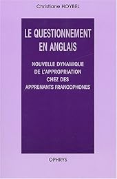 Le  questionnement en anglais