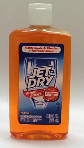 Jet Dry Rinse Agent, Orange, 8.45 fl oz (1)
