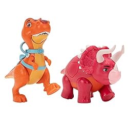 Dino Ranch Deluxe Dino 2-Pack - Features Biscuit, a