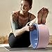 ATIVAFIT 13″Yoga Wheel Exercise Wheel Prop for Release Chest and Shoulders Back Wheel Durable Dharma Yoga Wheel for Stretching and Improving Yoga Poses Yoga Roller Wheel 13 x 5 inch Pink & Bluethumb 4