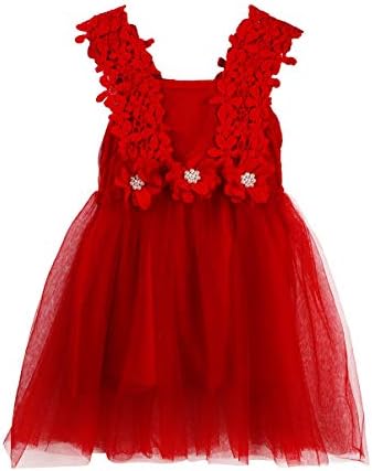 LYXIOF Baby Girls Toddler Tutu Dress Long Sleeve/Sleeveless Princess Infant Tulle Sundress