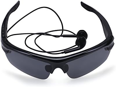 Sports Polarized Lens Bluetooth Sunglasses with Smart Touch Function Wireless Stereo Bluetooth Earphone for Outdoor Activities(Black)