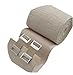 ACE 4 Inch Elastic Bandage with Clips, Beige, Ideal for Sports, Comfortable design with soft feel, Wash and Reuse