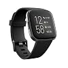 Fitbit Versa 2 Health & Fitness Smartwatch with Voice Control, Sleep Score & Music, One Size, Black – Carbon