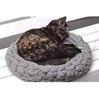 Cama para gatos, Cama gruesa para gatos, Suministros para mascotas, Cama para mascotas, Ropa de cama para gatos, Cama gruesa para mascotas, Gatos, Hilo grueso, Muebles para gatos, Cama para mascotas, Cama para mascotas de punto, Cama para mascotas de punto, 5 colores