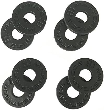Guitar Strap Lock Black 4 Pairs