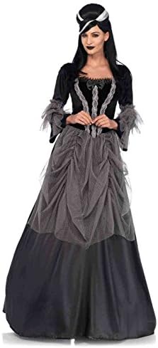 Velvet And Satin Victorian Ball Gown Costume Bundle with Pink Shorts