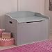 KidKraft Austin Toy Box - Grey Fog, Gift for Ages 3+