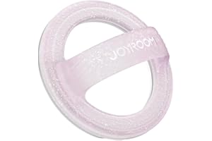 Juformin New Version Magnetic Phone Ring Grip，Aluminium Alloy Magnetic Stand with Elastic Silicone Ring, Compatible with iPho