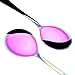 Cindick Stainless Steel Colorful Rainbow Tea Spoons, 6 Inch Metal Round Dessert Mixing Stirring Coffee Spoon, Ice Cream Cocktail Soup Tableware Spoons, Mirror Polish, Set of 6