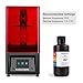 ELEGOO Upgraded Standard Photopolymer Resin LCD UV-Curing Resin 405nm 3D Printer Resin for LCD/MSLA/DLP 3D Printing Black 500g