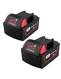 Cargador de batería 48 59 1812 para Milwaukee M12 M14 M18 batería de litio y Milwaukee batería de herramientas inalámbricas de alimentación