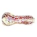 SMKPIP 3.3 Inch Pipe,Handmade Glass Recreational Art Collectable New Style Bub(Red)
